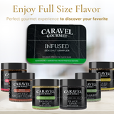 Caravel Gourmet Gourmet Infused Sea Salt Sampler