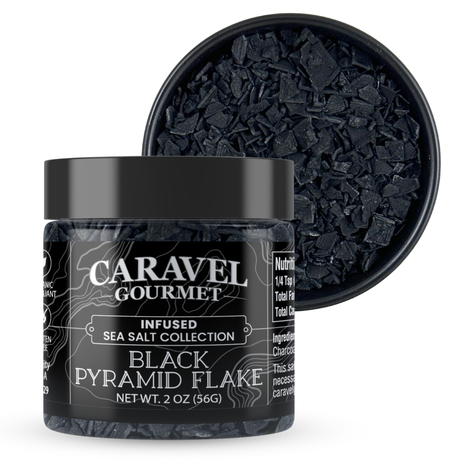 Caravel Gourmet Black Pyramid Flake Sea Salt