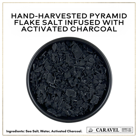 Caravel Gourmet Black Pyramid Flake Sea Salt