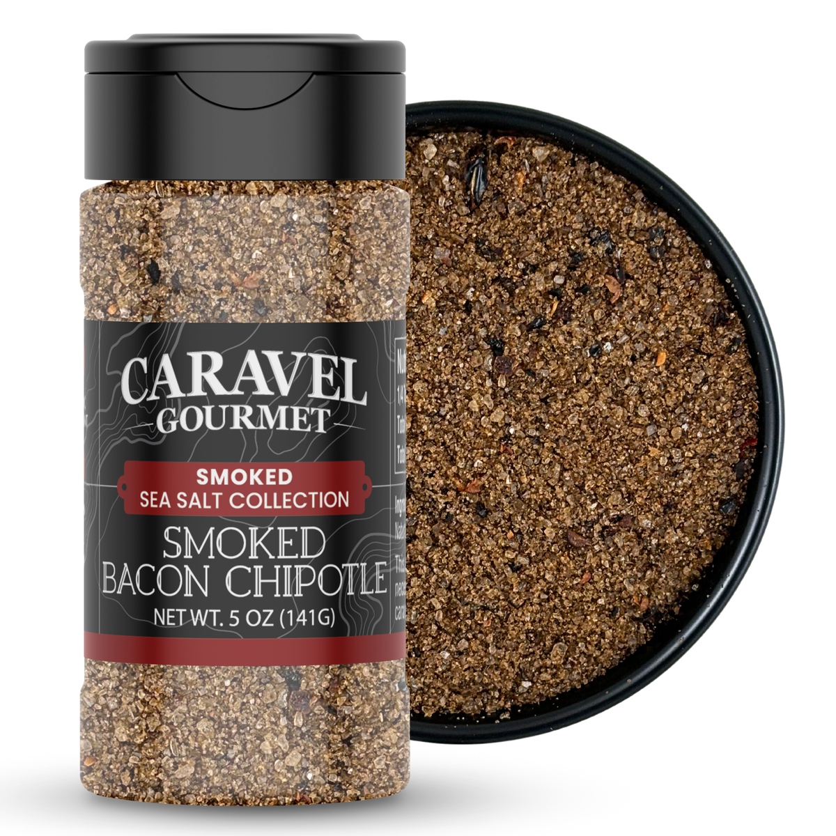 Caravel Gourmet Smoked Bacon Chipotle Sea Salt