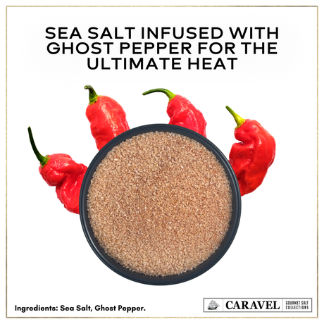 Caravel Gourmet Ghost Pepper Sea Salt