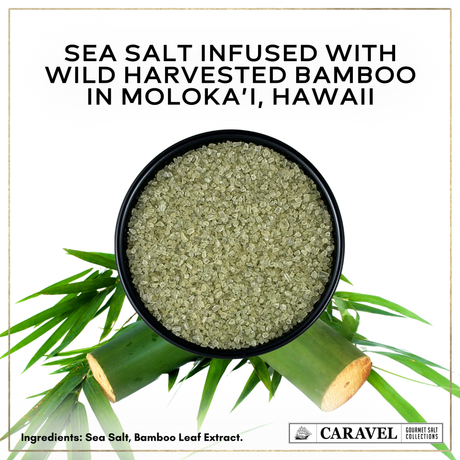 Caravel Gourmet Bamboo Jade Sea Salt