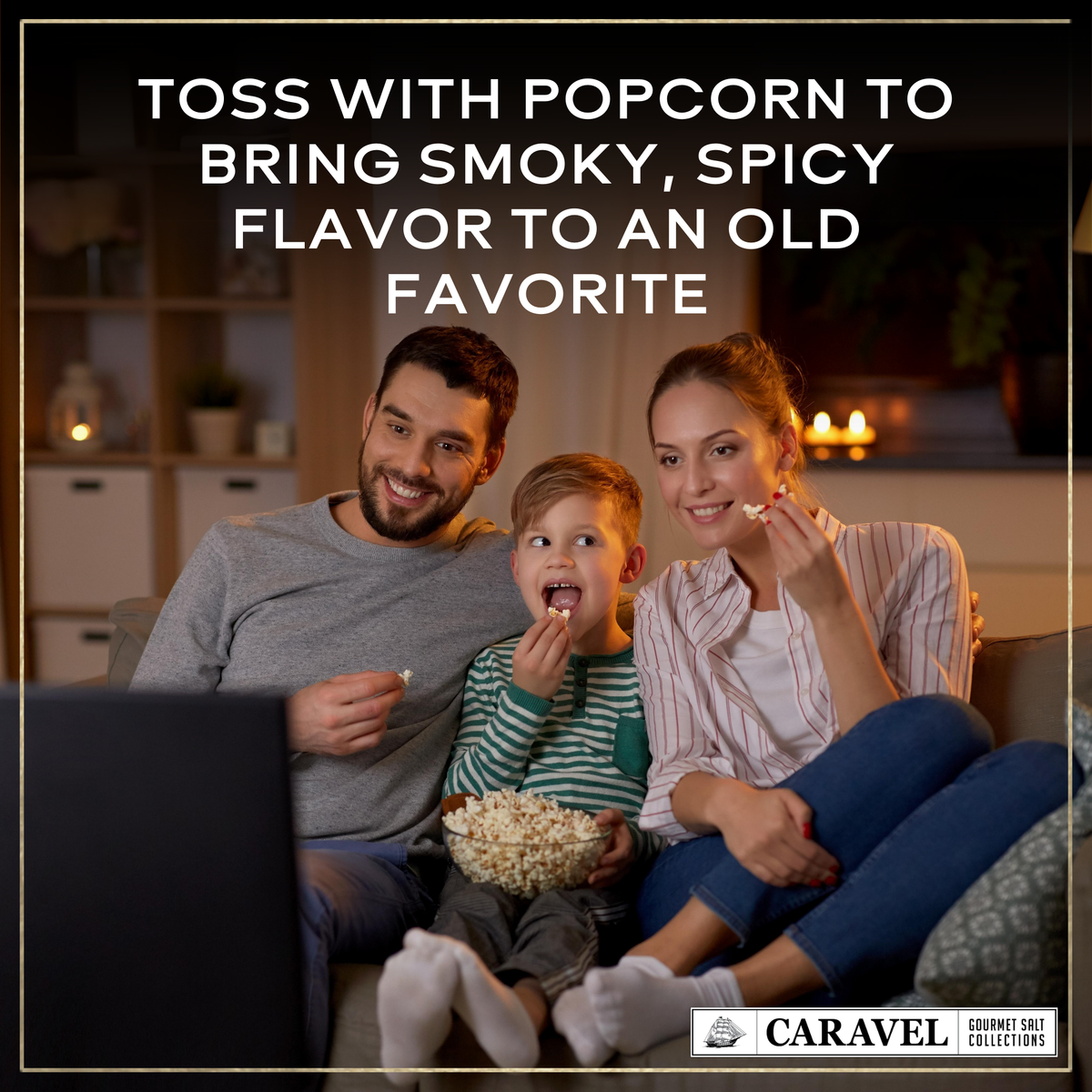 Caravel Gourmet Smoked Bacon Chipotle Sea Salt