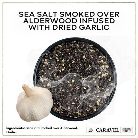 Caravel Gourmet Smoked Garlic Sea Salt