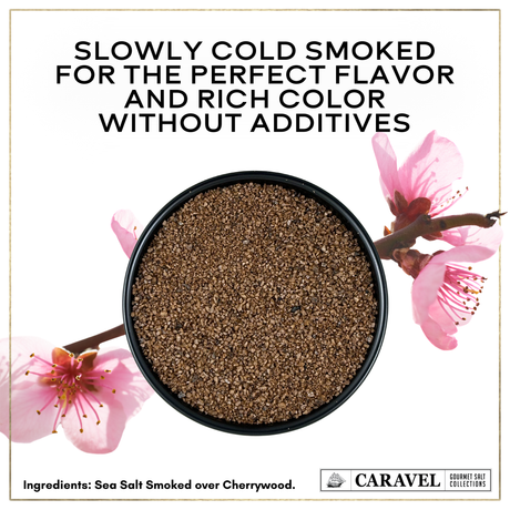 Caravel Gourmet Cherrywood Smoked Sea Salt