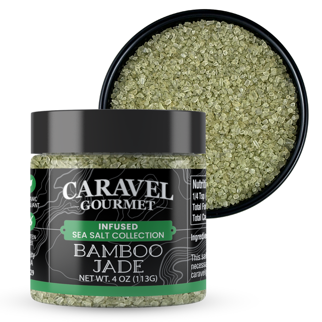 Caravel Gourmet Bamboo Jade Sea Salt