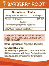 Barberry Root Capsules