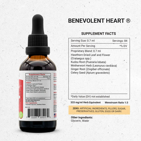 Secrets of the Tribe Benevolent Heart - Healthy Heart Formula