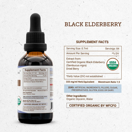 Secrets of the Tribe Black Elderberry Tincture