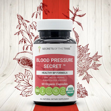 Secrets of the Tribe Blood Pressure Secret Capsules - Healthy BP Formula