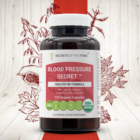 Secrets of the Tribe Blood Pressure Secret Capsules - Healthy BP Formula