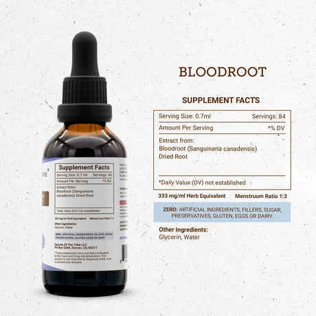 Secrets of the Tribe Bloodroot Tincture