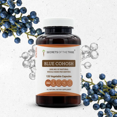 Secrets of the Tribe Blue Cohosh Capsules
