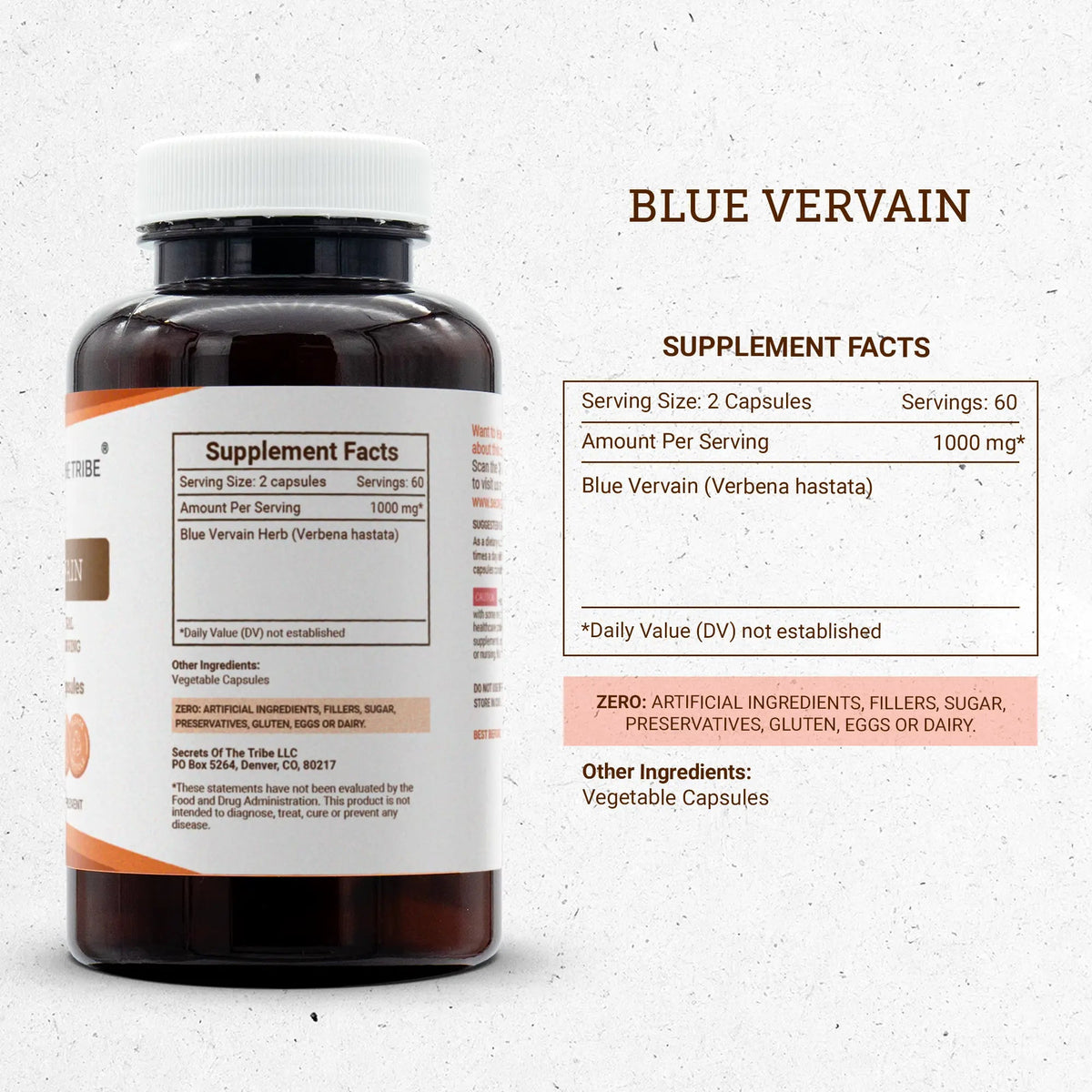 Blue Vervain Capsules