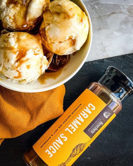 Bourbon Barrel Foods Caramel Sauce – Bourbon Smoked Sea Salt & Bourbon