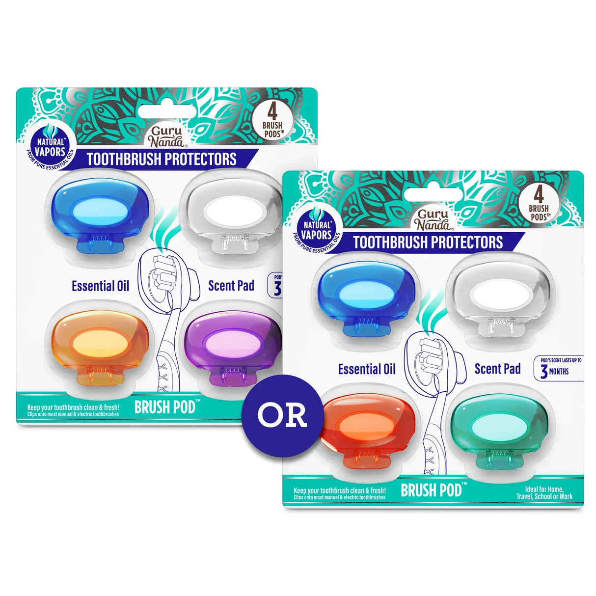 Brush Pod Toothbrush Protector