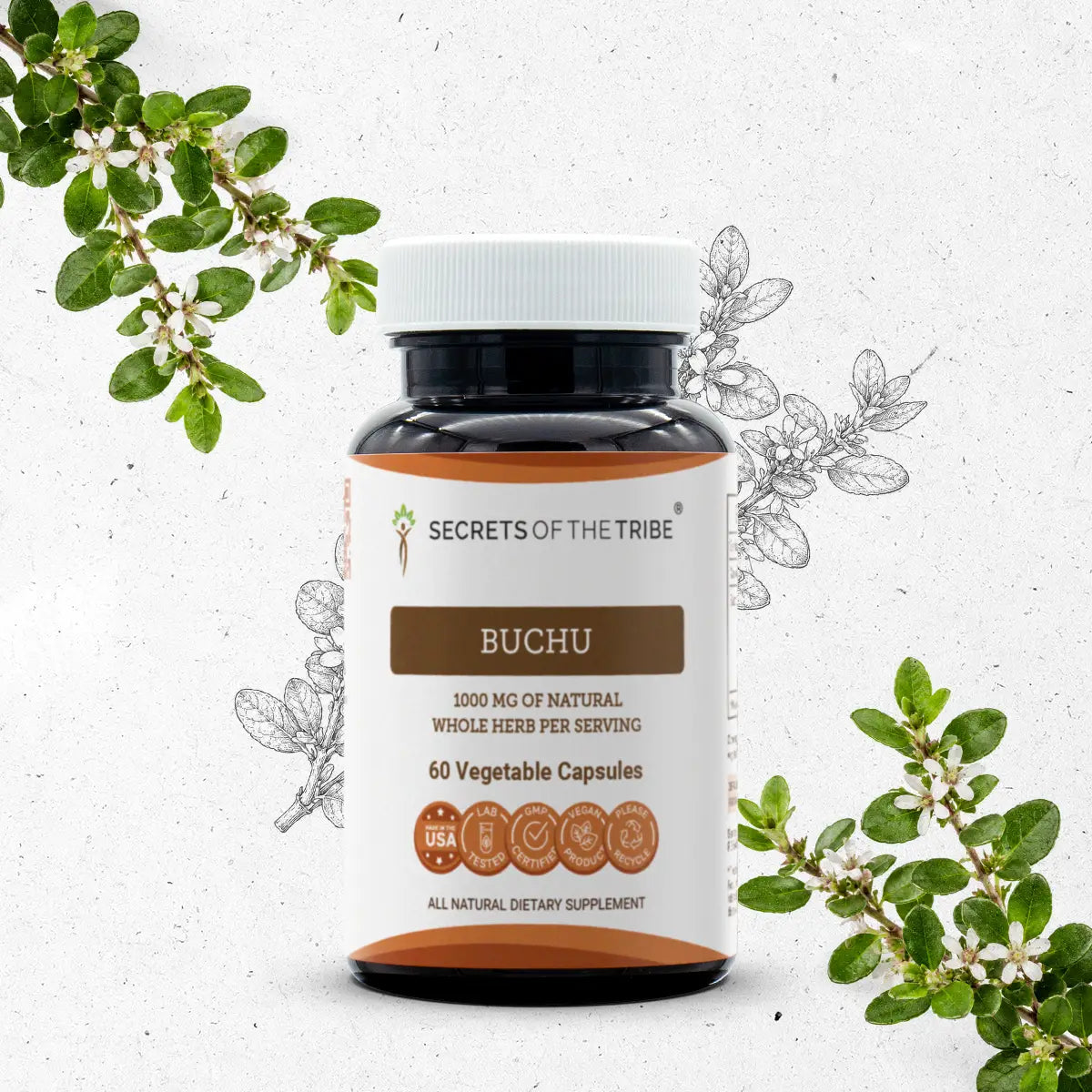 Secrets of the Tribe Buchu Capsules