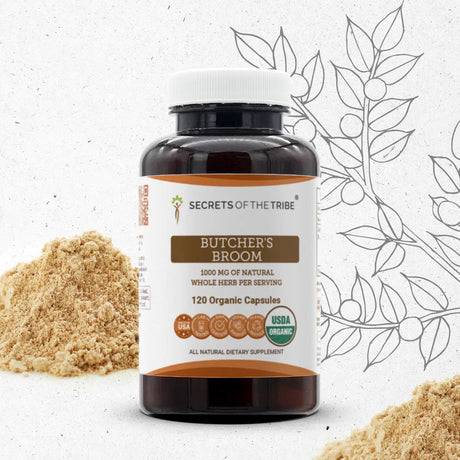 Secrets of the Tribe Butcher's Broom Capsules