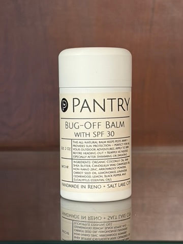 Pantry Products Bug-Off Balm with SPF 30 | Sun Protection + Insect Repellent