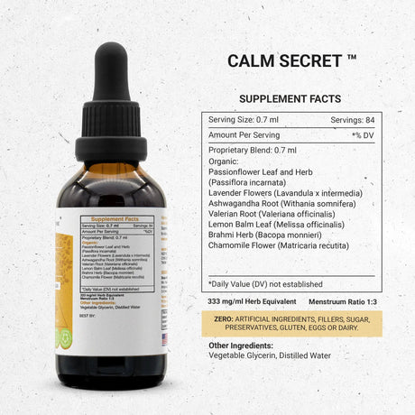 Secrets of the Tribe Calm Secret - Anxious-Free Formula