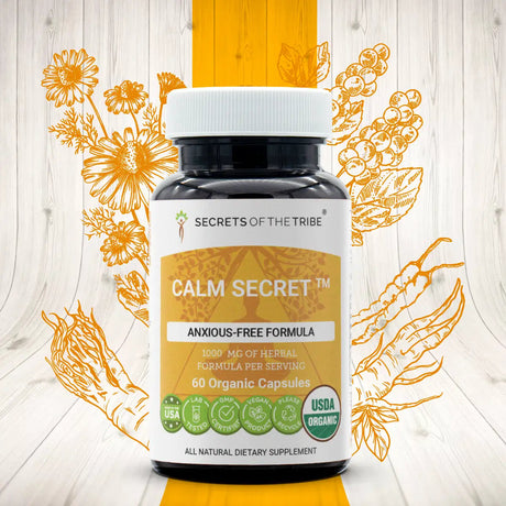 Secrets of the Tribe Calm Secret Capsules - Anxious-Free Formula
