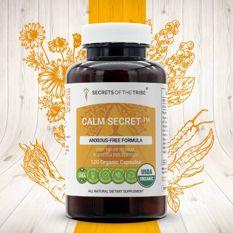 Secrets of the Tribe Calm Secret Capsules - Anxious-Free Formula