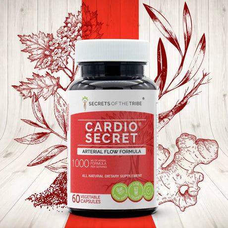 Secrets of the Tribe Cardio Secret Capsules - Arterial Flow Formula