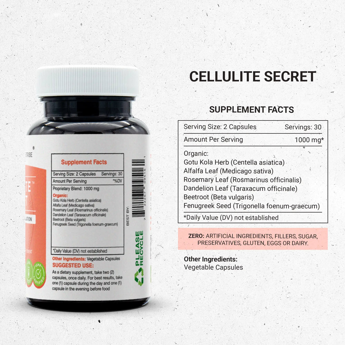 Cellulite Secret Capsules - Metabolism/Detox/Circulation