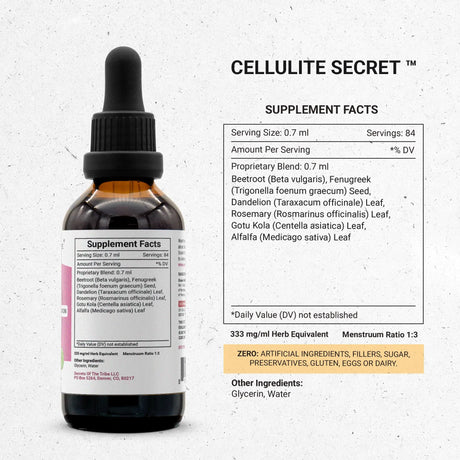 Secrets of the Tribe Cellulite Secret - Metabolism/Detox/Circulation