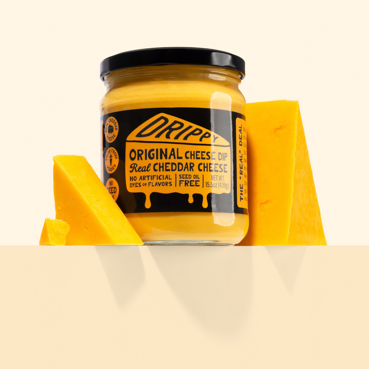 Original Cheese Dip – Real Cheddar Queso, No Seed Oils