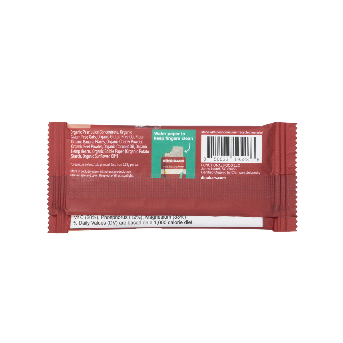 Dino Bars Cherry Beet Bar