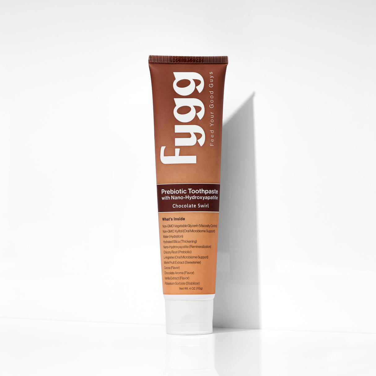 Nano-Hydroxyapatite Toothpaste with Prebiotics | Chocolate Swirl