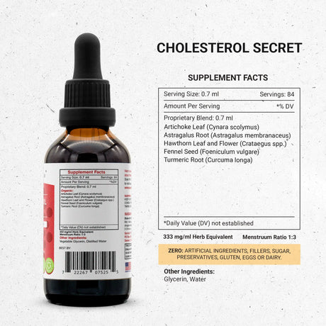 Secrets of the Tribe Cholesterol Secret - Blood Lipid Formula