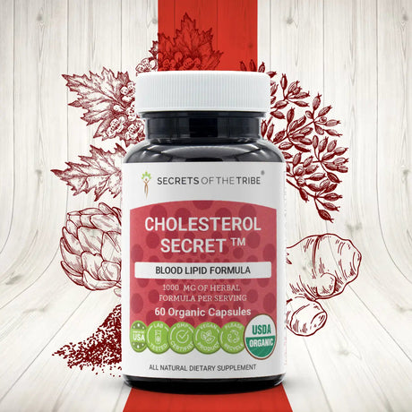 Secrets of the Tribe Cholesterol Secret Capsules - Blood Lipid Formula