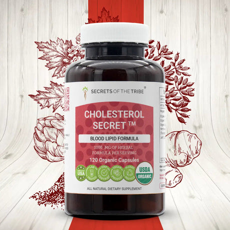 Secrets of the Tribe Cholesterol Secret Capsules - Blood Lipid Formula