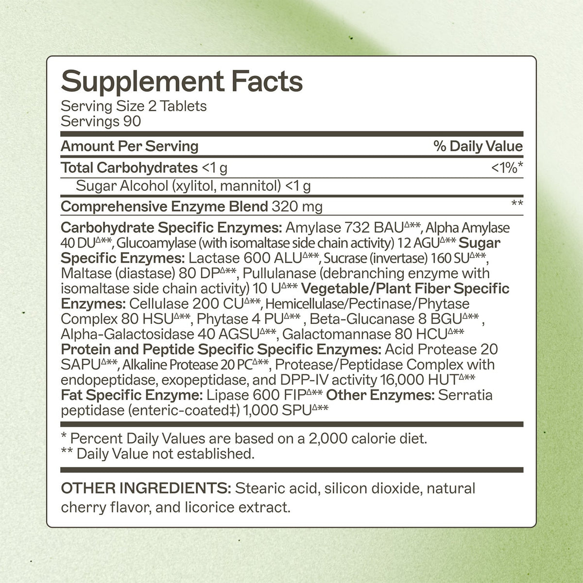 Complete Enzymes - Chewable