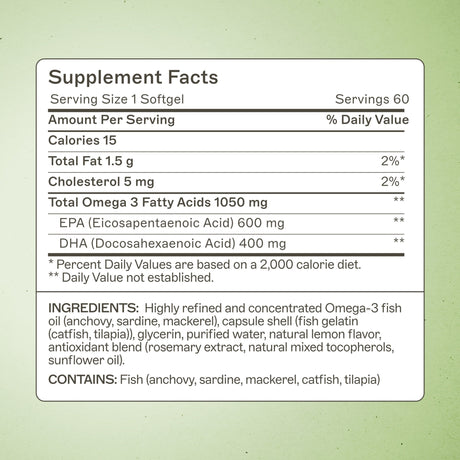 - Complete Omega-3 Softgels -