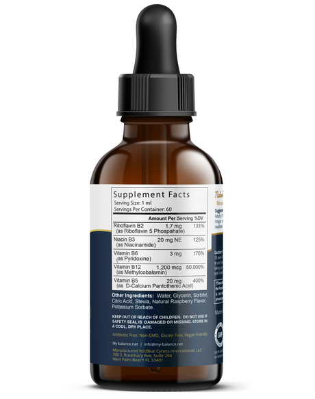 B-12 Drops - Bioactive B12 Methylcobalamin