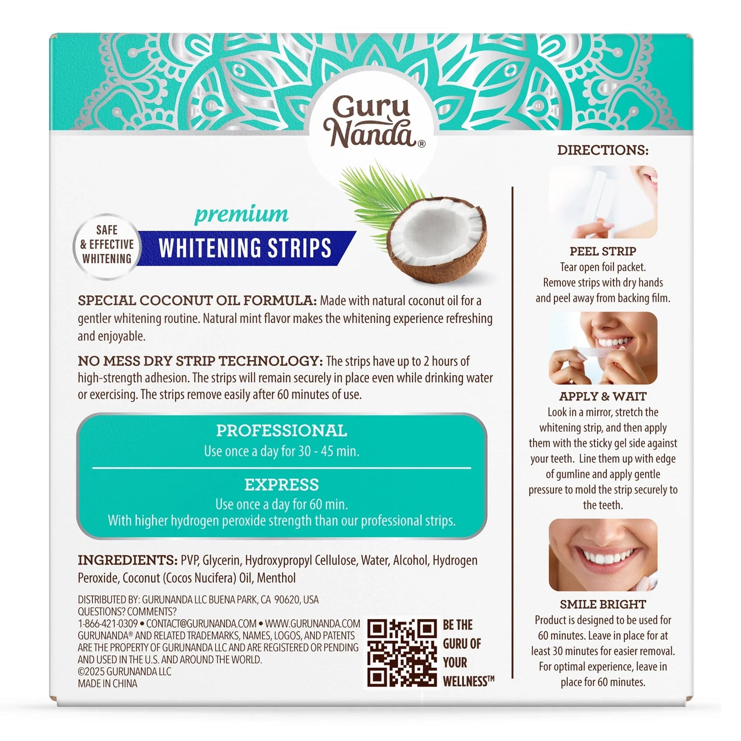 Whitening Strips – 16 Day Treatment