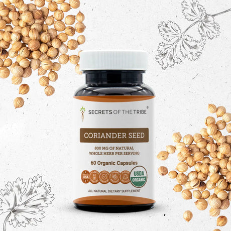 Secrets of the Tribe Coriander Seed Capsules