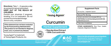 Curcumin - Source of Natural Antioxidant