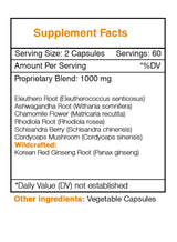 Secrets of the Tribe Desert Serenity Capsules - Adaptogen/Stress-free Formula