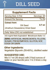 Dill Seed Tincture