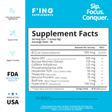 Focus Nootropic Drinks - Boost Concentration and Energy