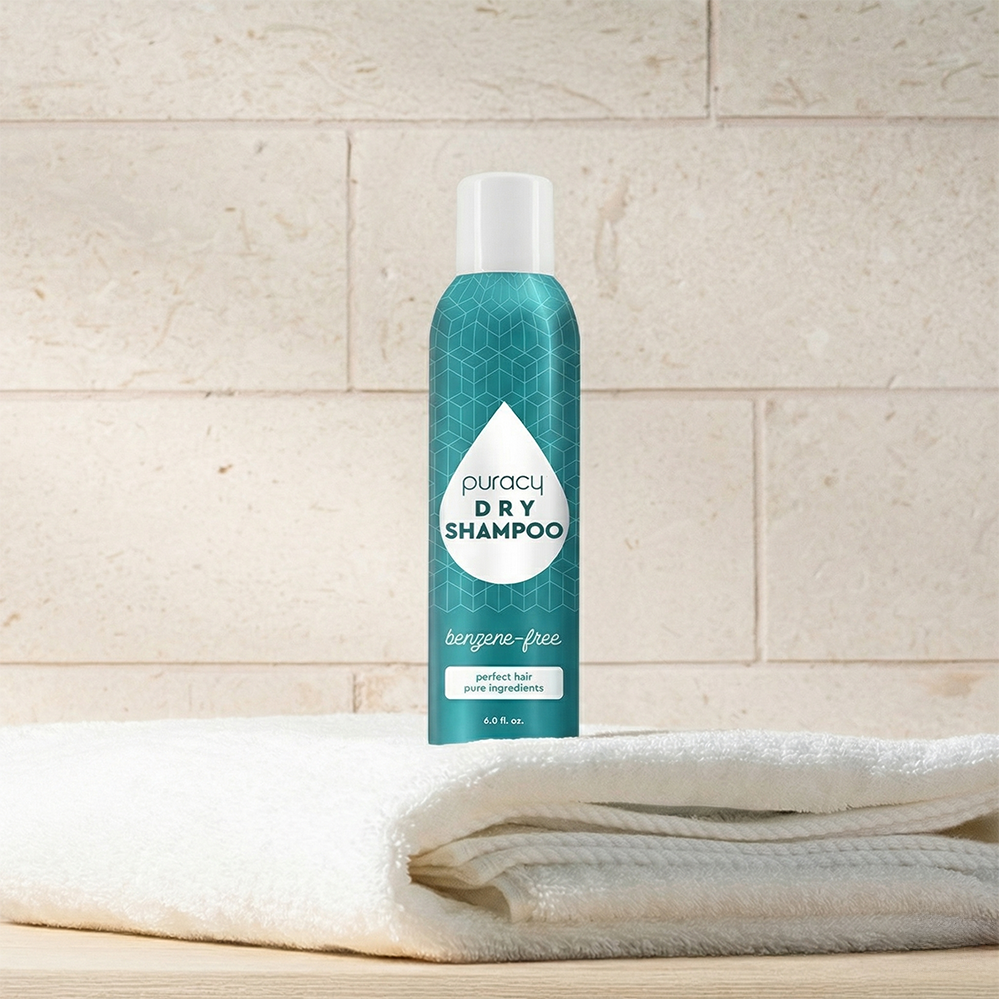 Puracy Dry Shampoo (Benzene & Silicone-Free, Color-Safe)