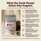 Yaga Lifestyle Duck Flower Detox - Flor de Pato, Palo Guaco, Dr Sebi Approved Alkaline Herbal Cleanse
