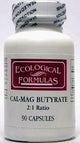 Ecological Formulas/Cardiovascular Research, Cal-Mag Butyrate 2:1 Ratio 90 Capsules