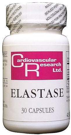 Ecological Formulas/Cardiovascular Research, Elastase- 30 MG 30 Capsules