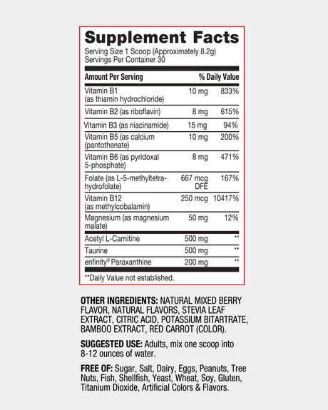 Red Rocker Essentials Energy Support