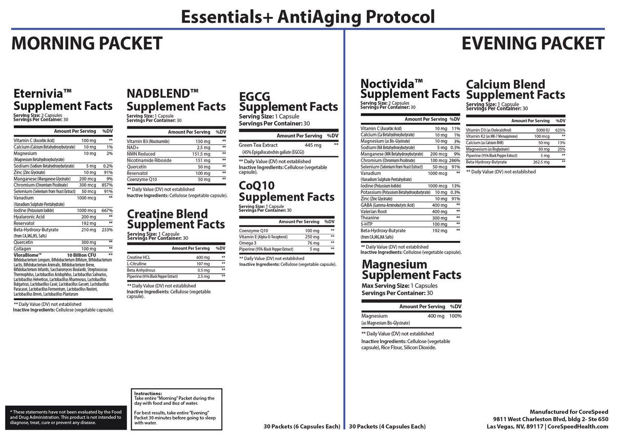Essentials+ AntiAging Health Support